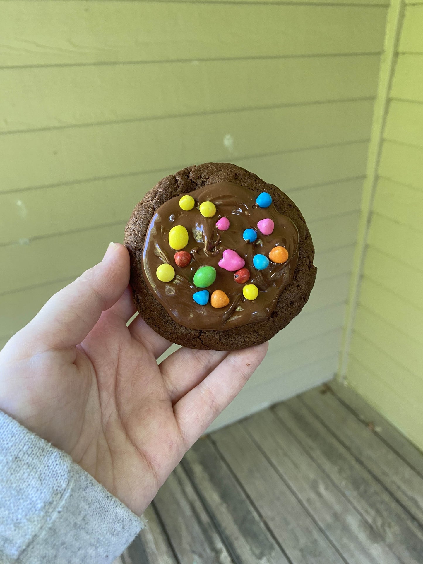 Space Brownie Cookie