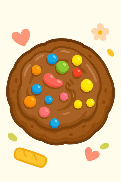 Space Brownie Cookie