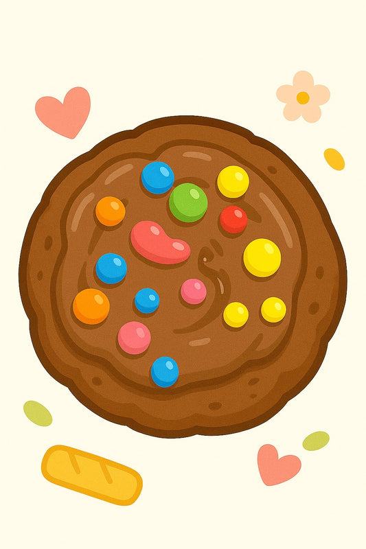 Space Brownie Cookie